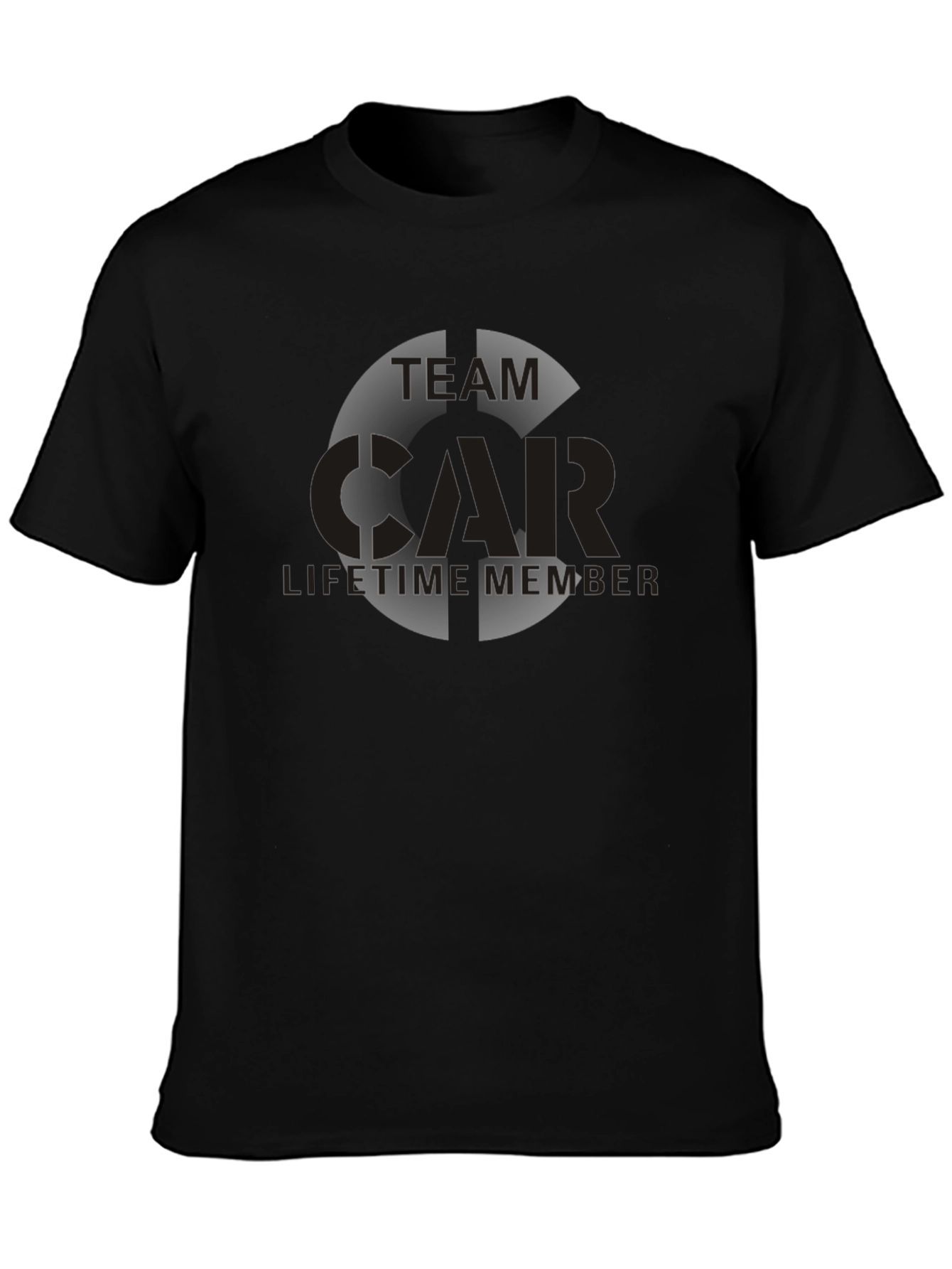 Team Car Lifetime Member Black T-Shirt
