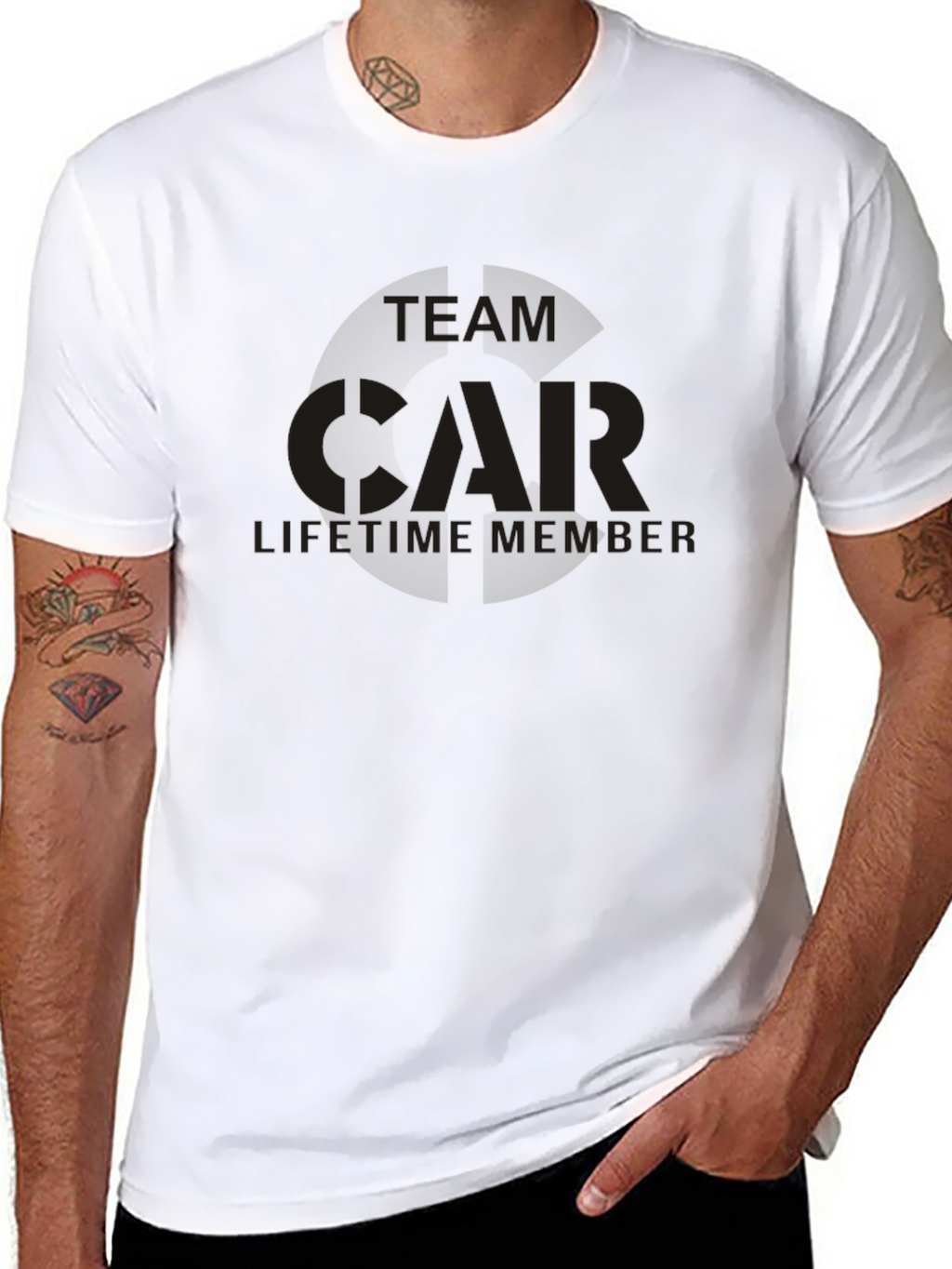 Team Car Lifetime Member Black T-Shirt