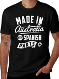 Made In Australia With Spanish Parts Funny T-Shirt