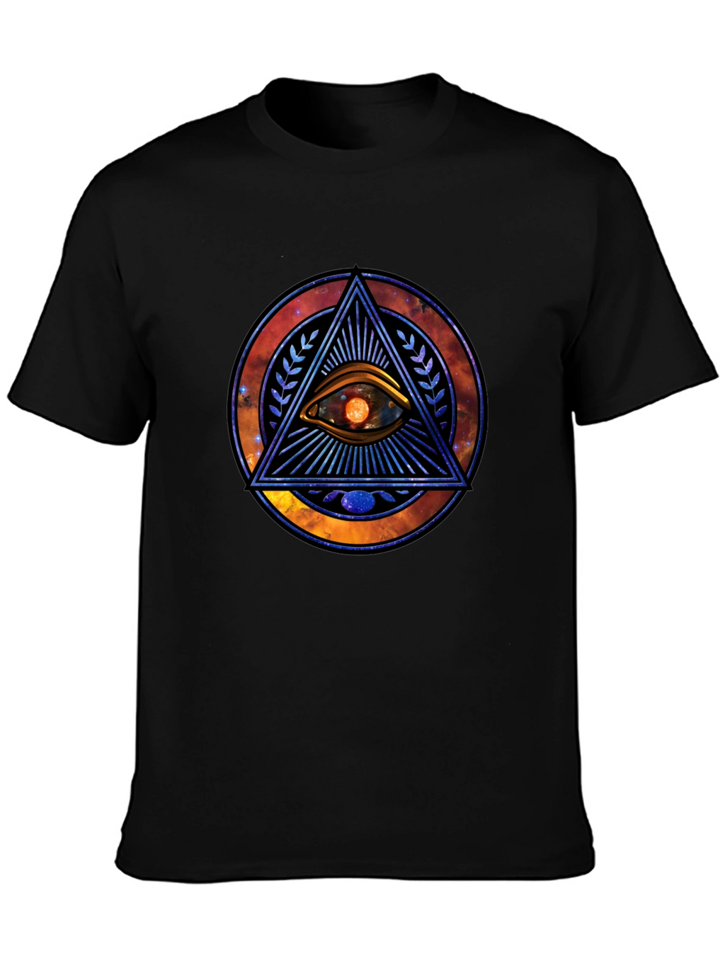 Eye of Providence Graphic Tee - Cosmic Design
