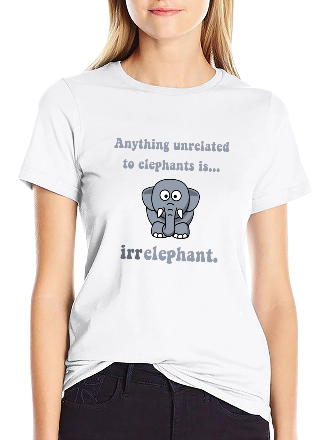 Irrelephant T-Shirt - Funny Elephant Pun Tee