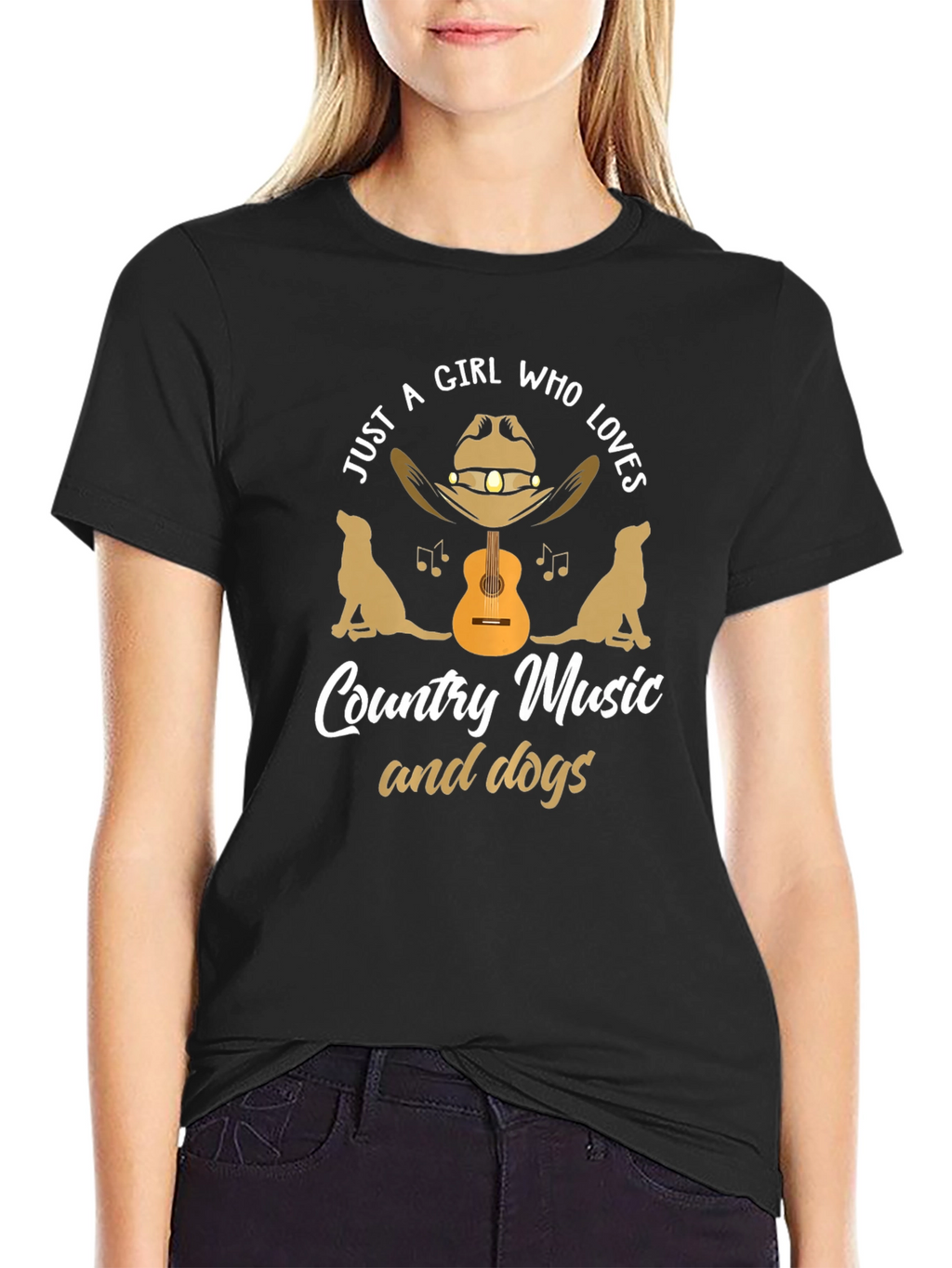 Country Music & Dog Lover T-Shirt