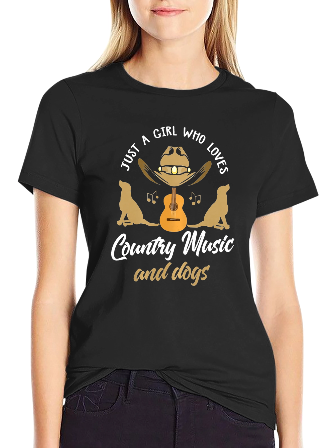 Country Music & Dog Lover T-Shirt