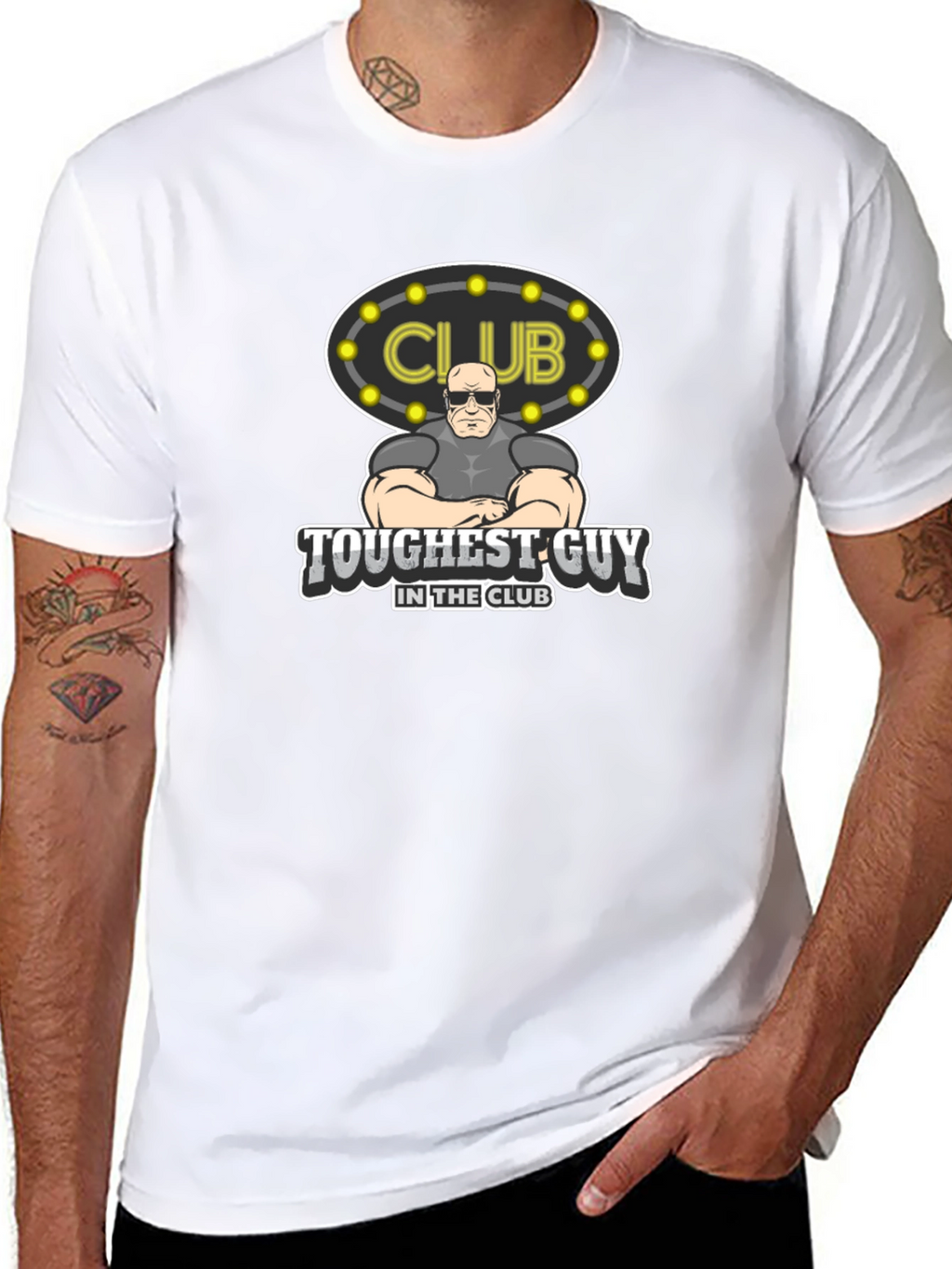 Toughest Guy in the Club Graphic Tee