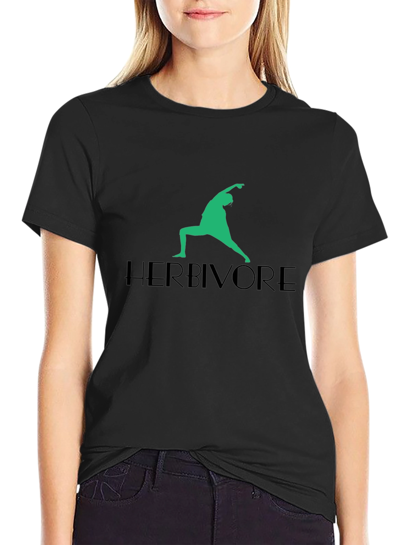 Herbivore Yoga Pose T-Shirt