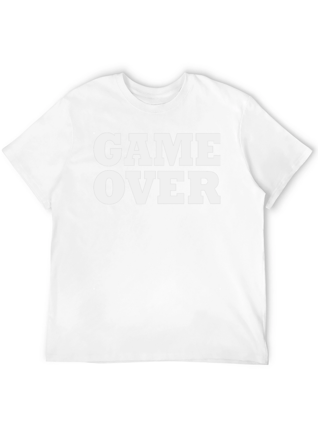 Game Over T-Shirt - Classic Black Gamer Tee