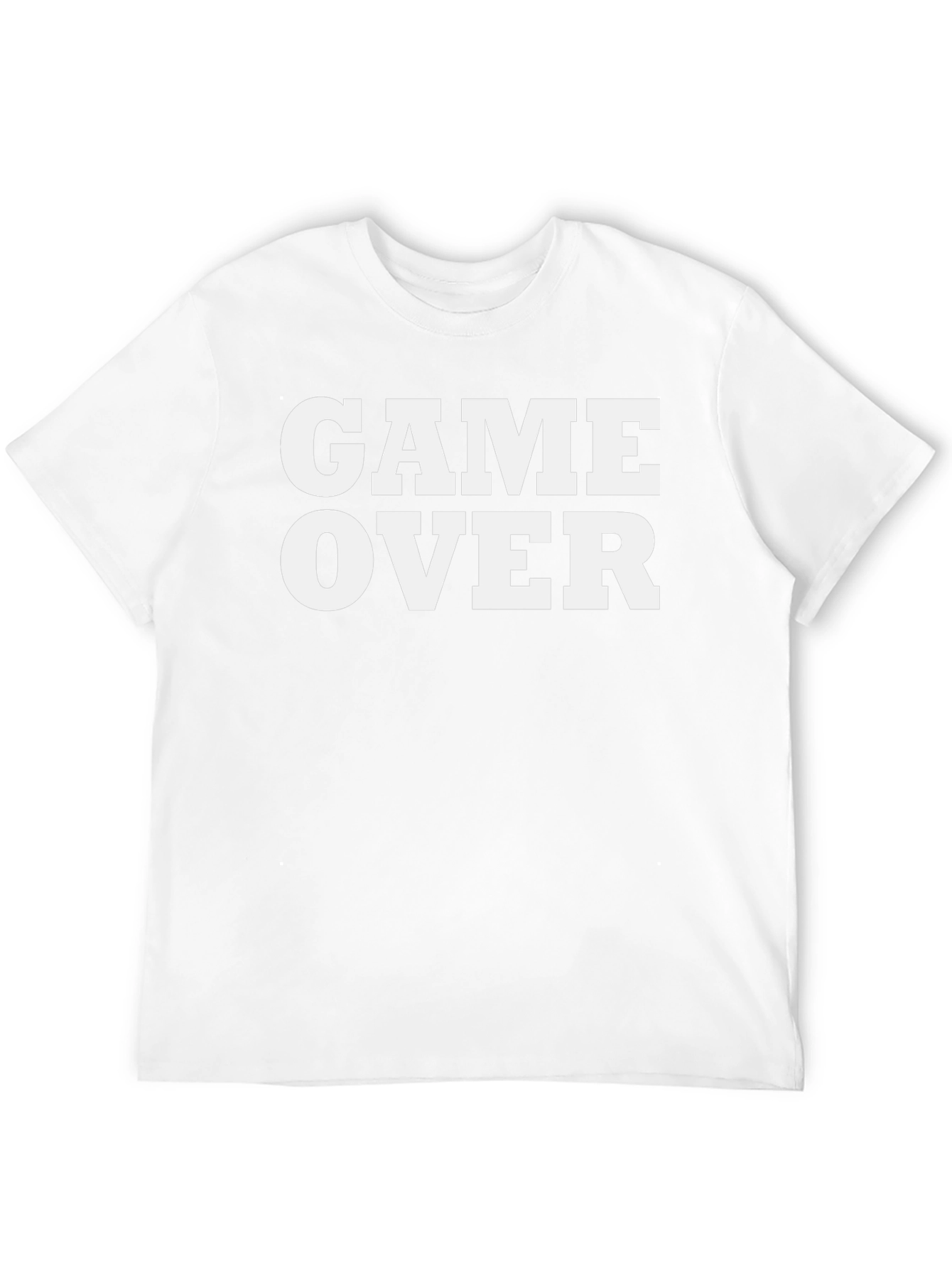 Game Over T-Shirt - Classic Black Gamer Tee