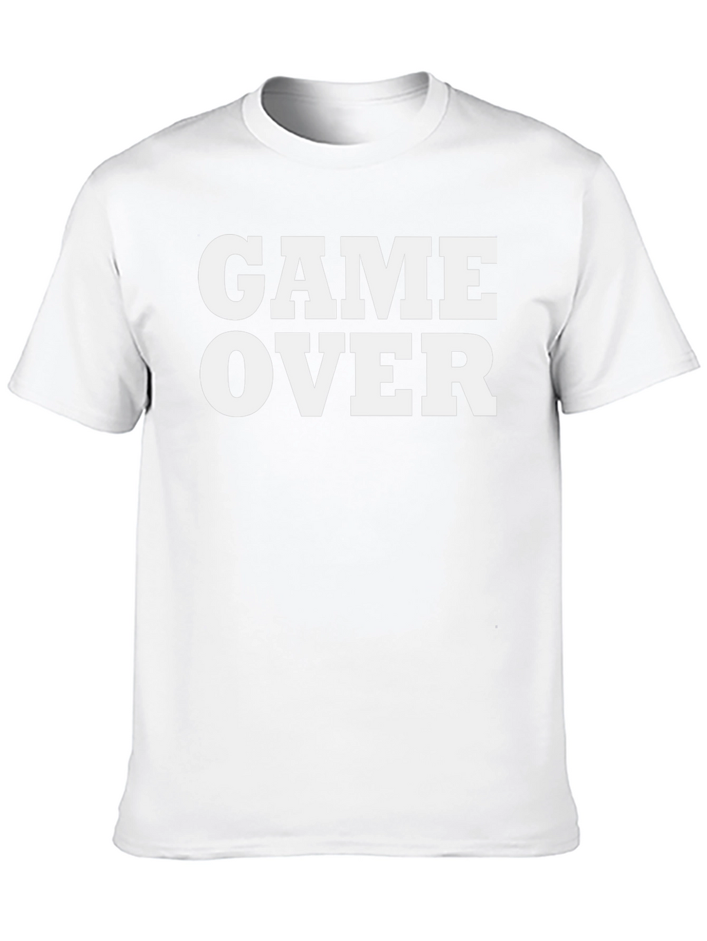 Game Over T-Shirt - Classic Black Gamer Tee