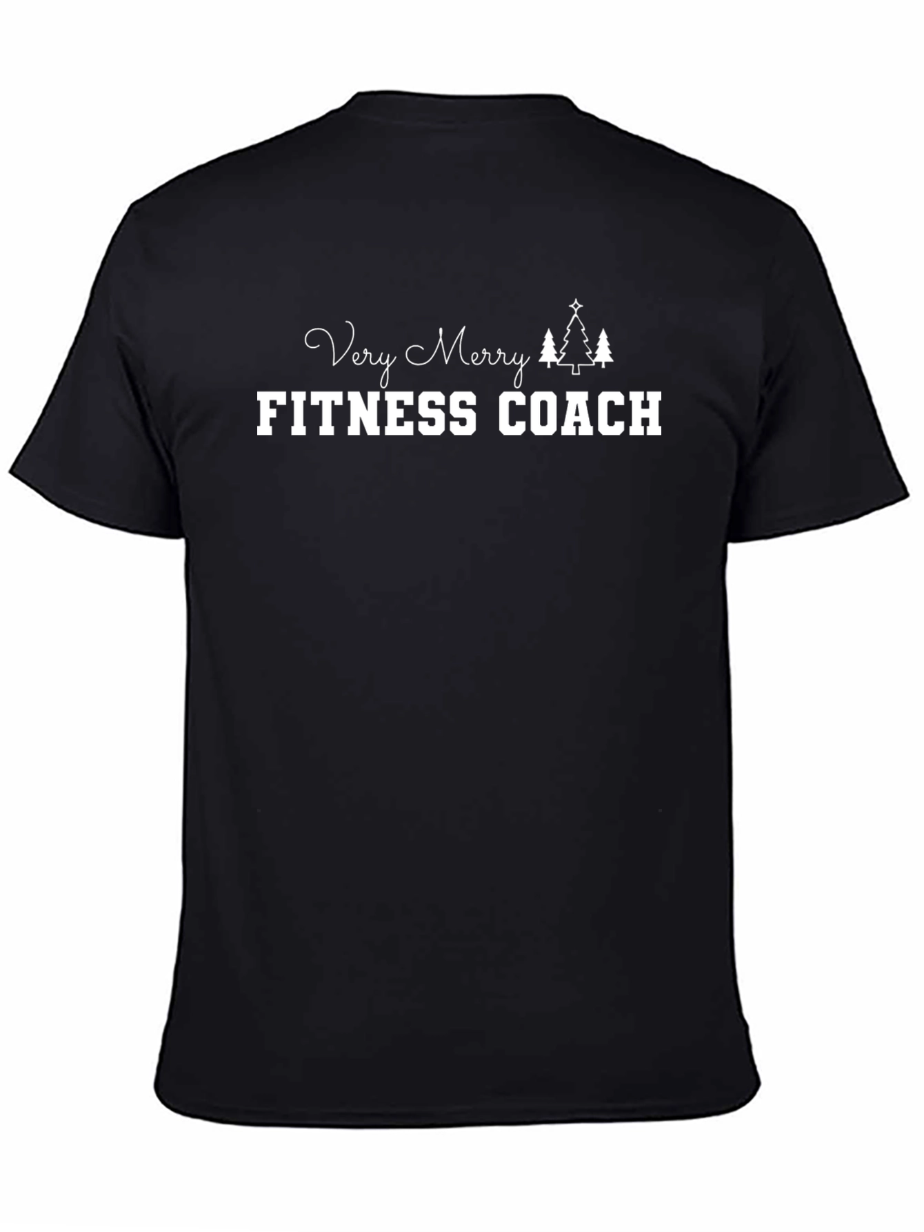 Very Merry Fitness Coach T-Shirt - Holiday Gym Apparel