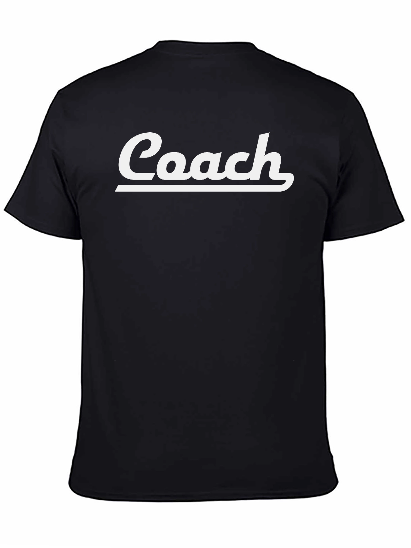 Coach Script T-Shirt - Classic Design