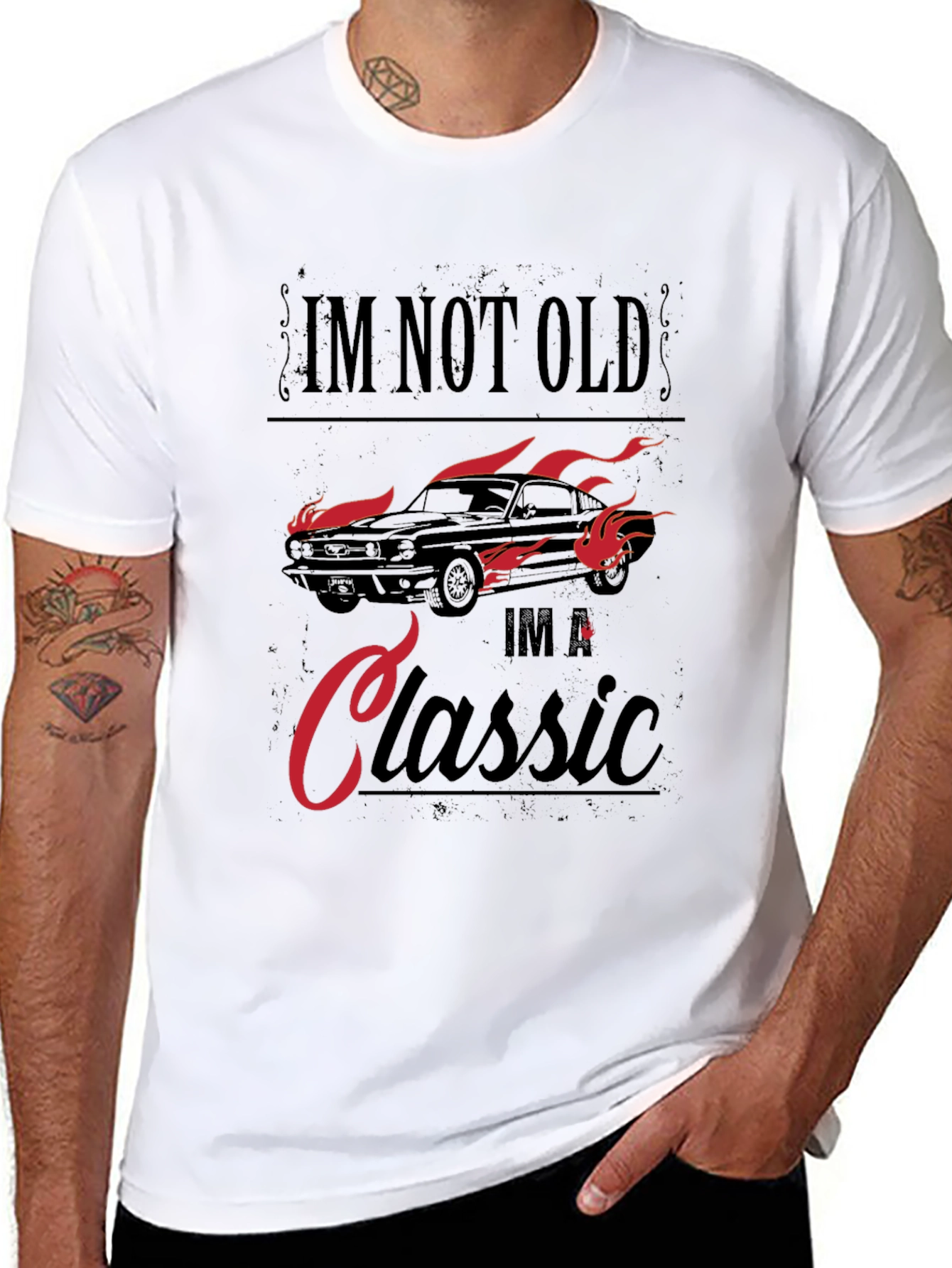 Im Not Old Im A Classic Car T-Shirt