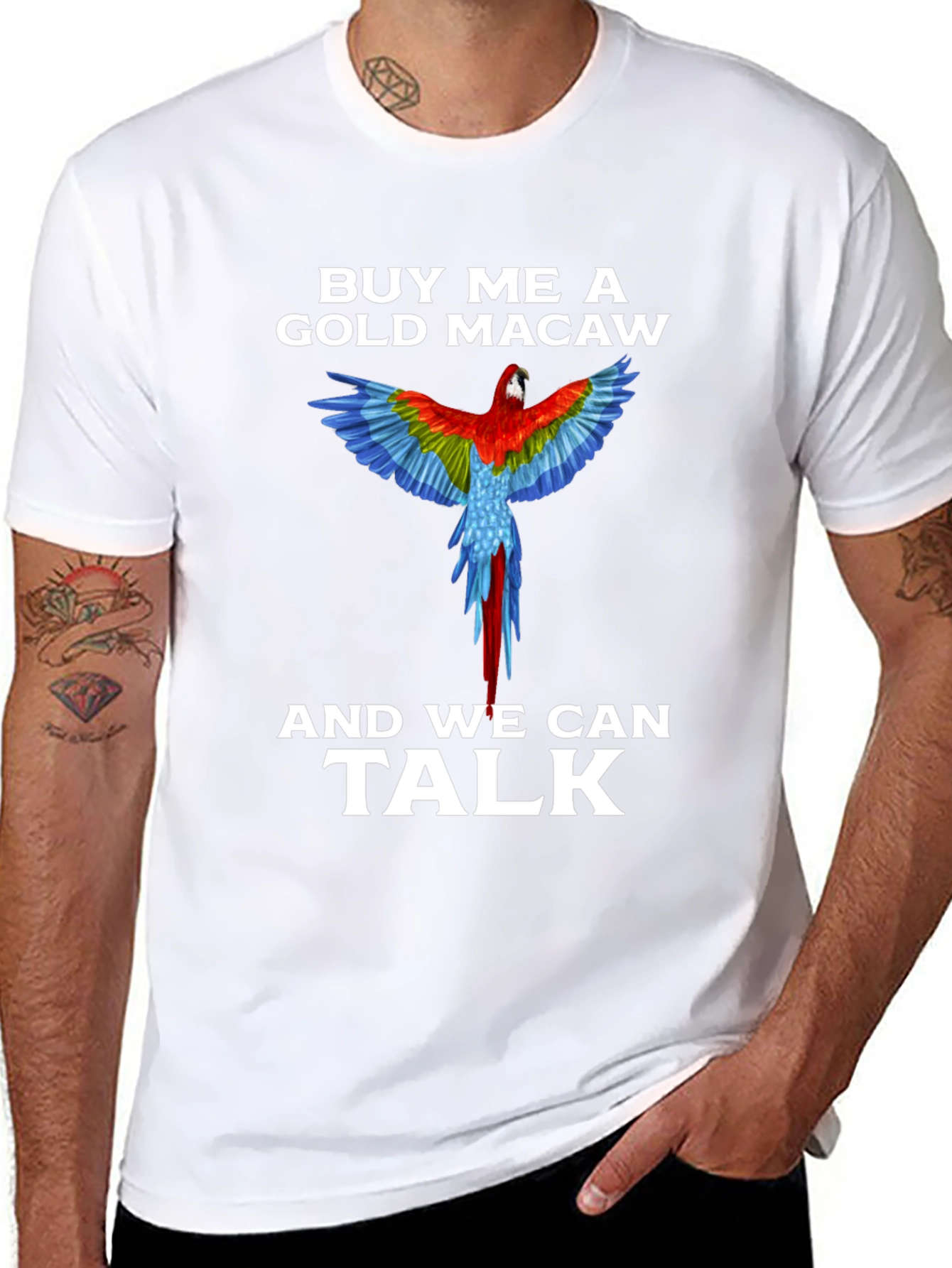 Buy Me A Gold Macaw T-Shirt