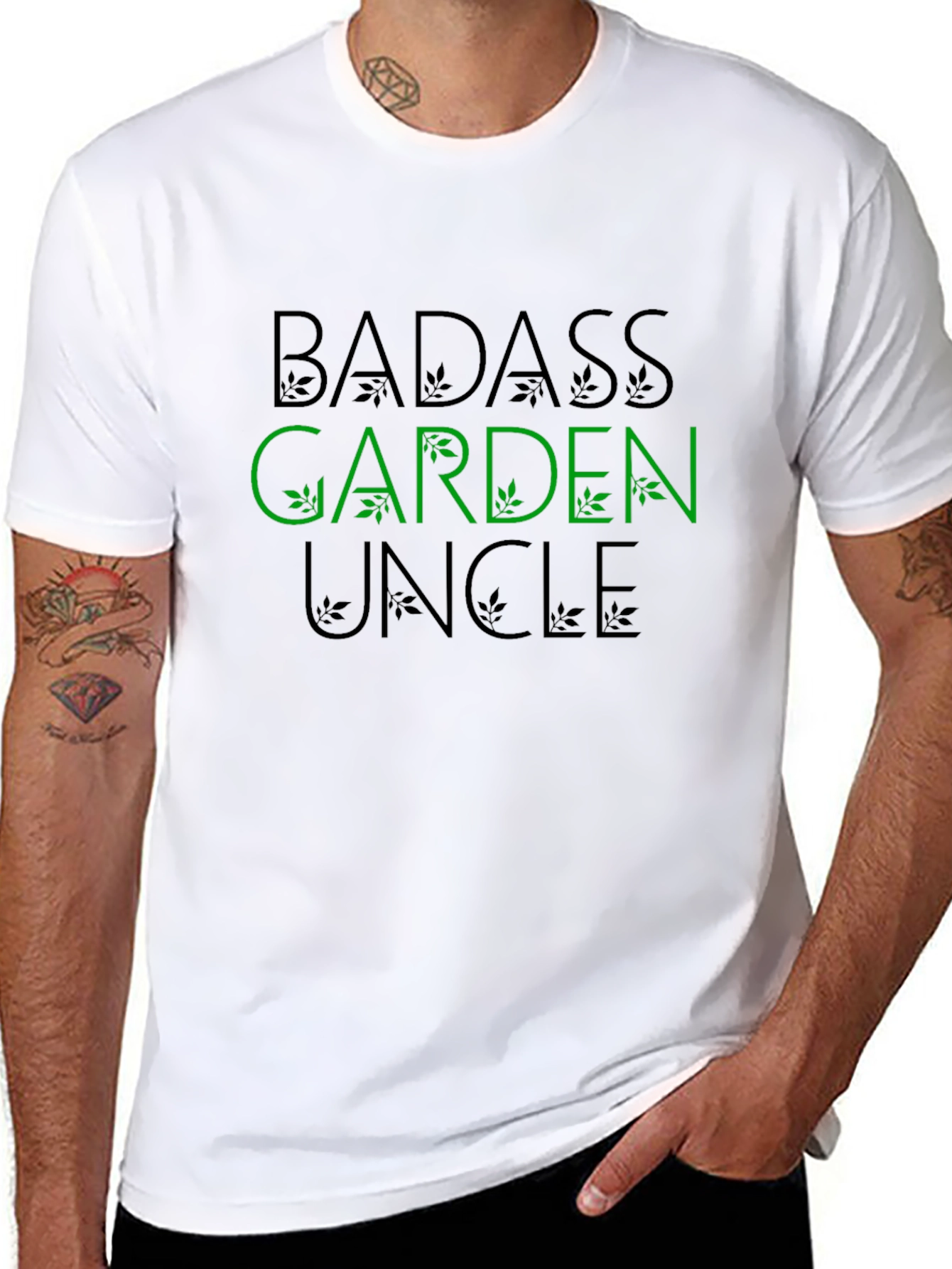 Badass Garden Uncle T-Shirt