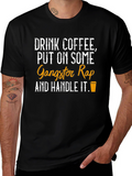 Coffee & Gangster Rap T-Shirt
