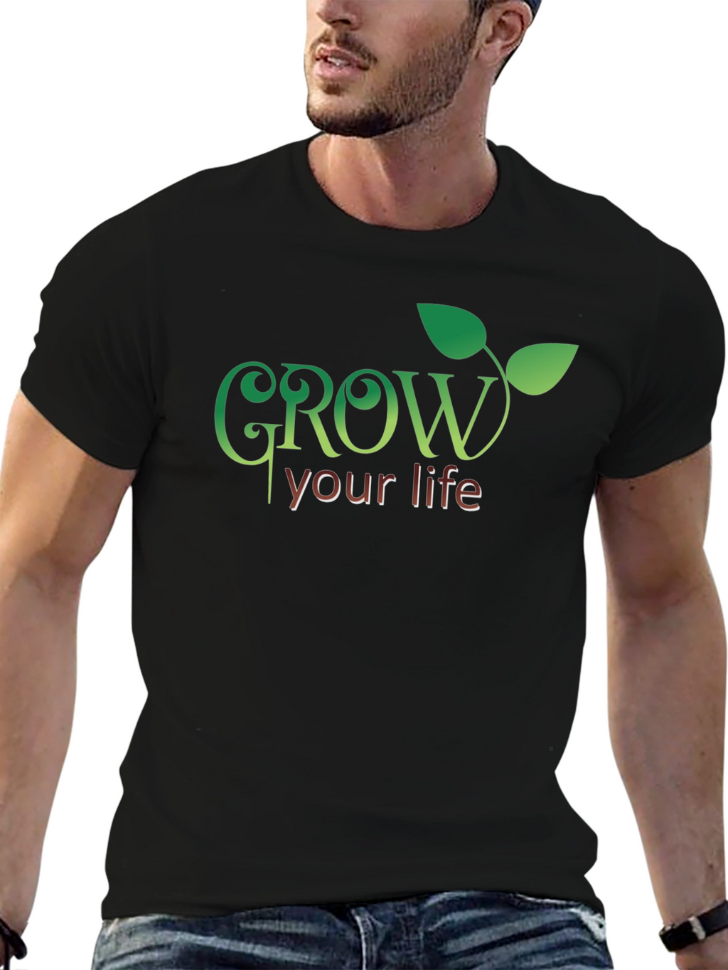 Grow Your Life T-Shirt - Inspiring Graphic Tee