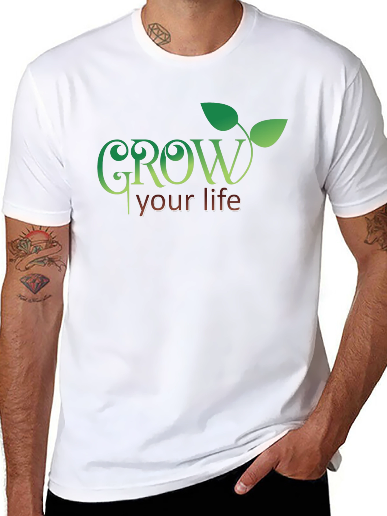 Grow Your Life T-Shirt - Inspiring Graphic Tee