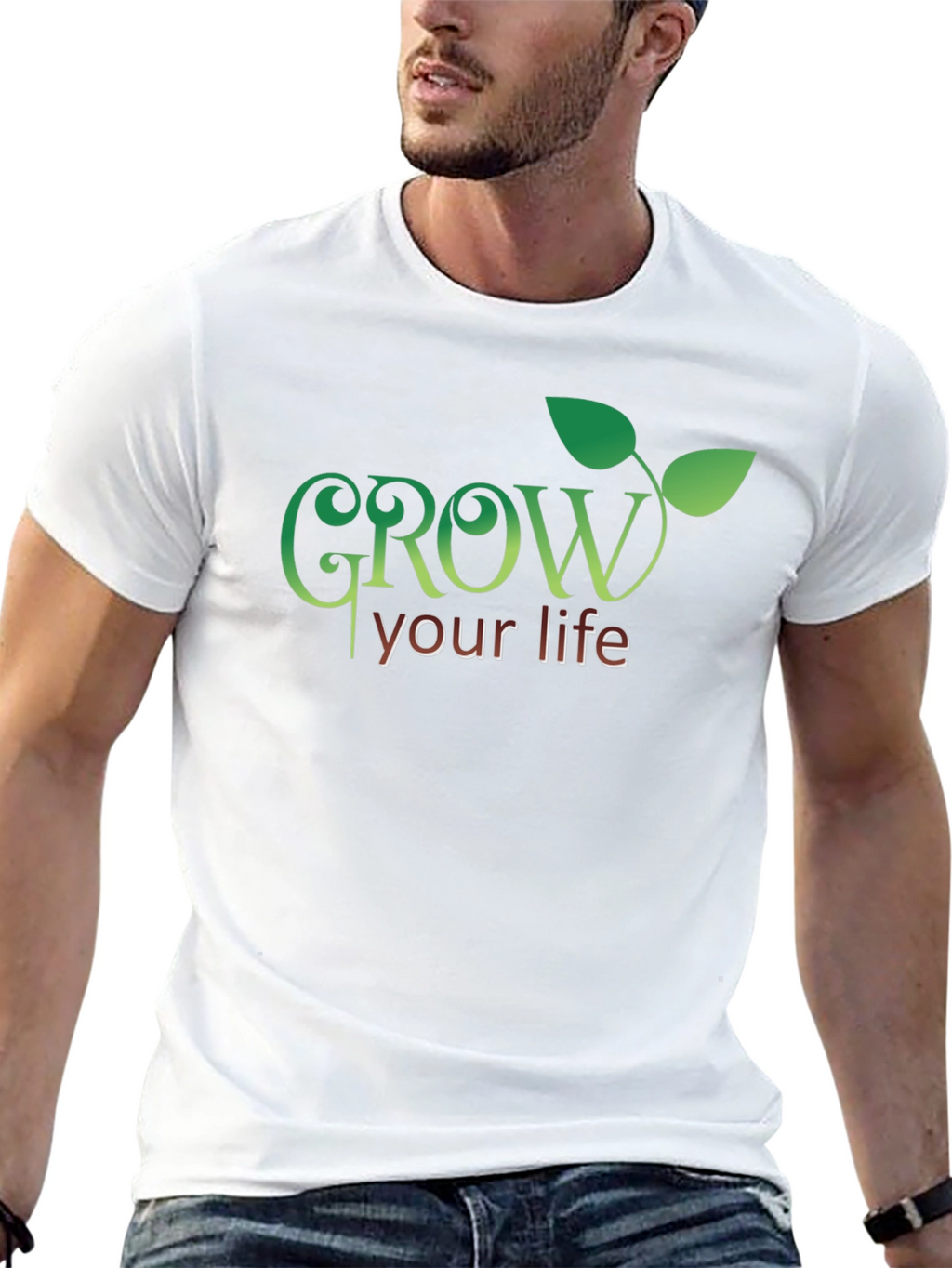 Grow Your Life T-Shirt - Inspiring Graphic Tee