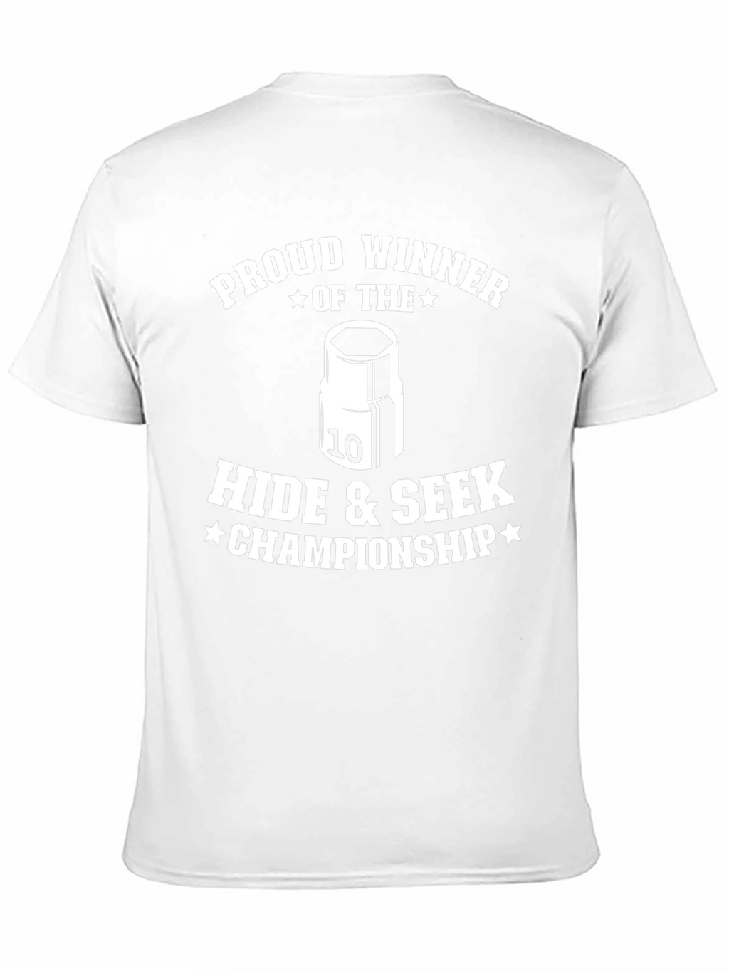 Proud Winner Hide & Seek T-Shirt Black