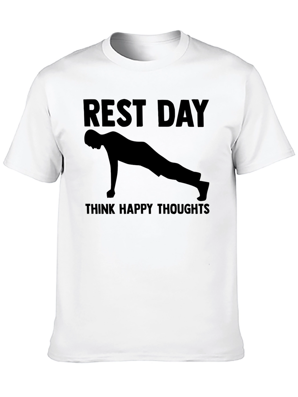 Rest Day Push-Up Graphic T-Shirt