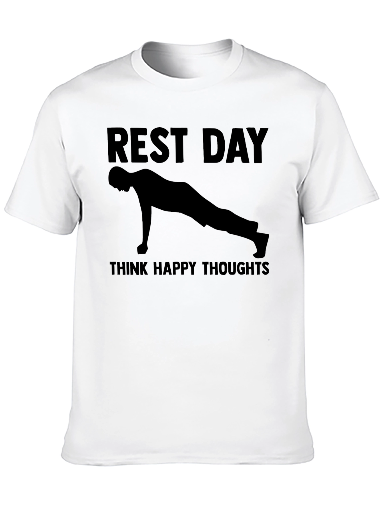 Rest Day Push-Up Graphic T-Shirt