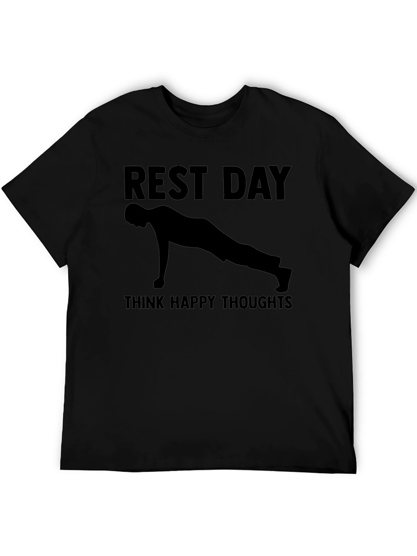 Rest Day Push-Up Graphic T-Shirt