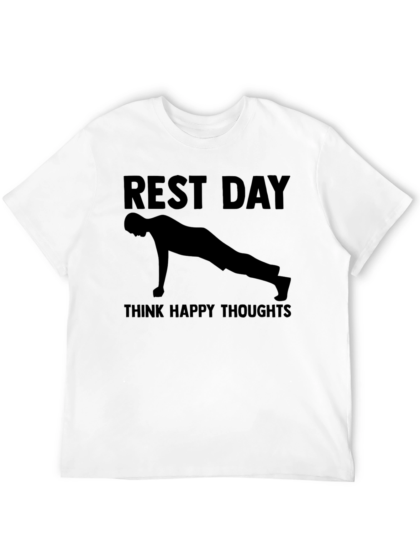 Rest Day Push-Up Graphic T-Shirt