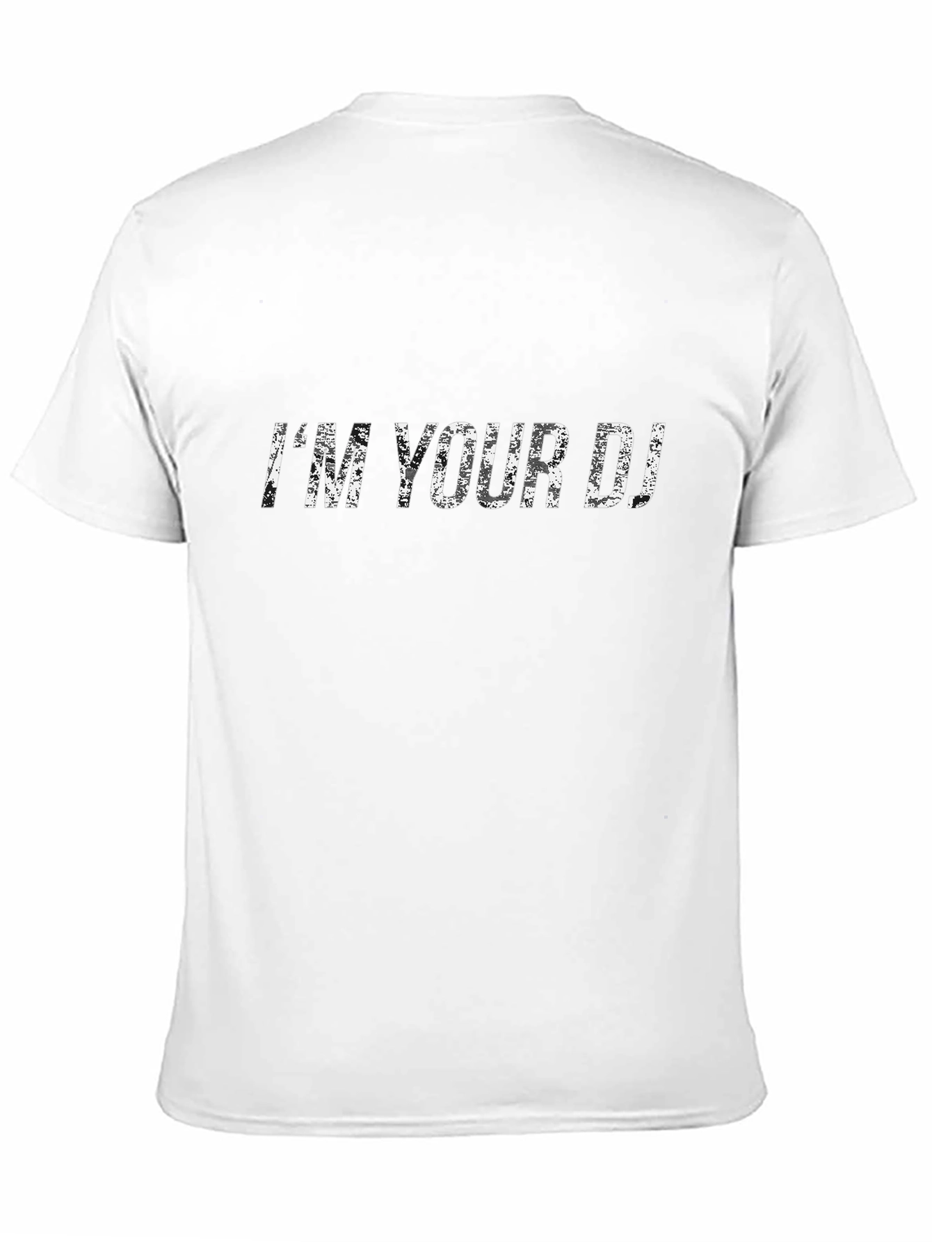 Im Your DJ Black T-Shirt - Music Lover Apparel
