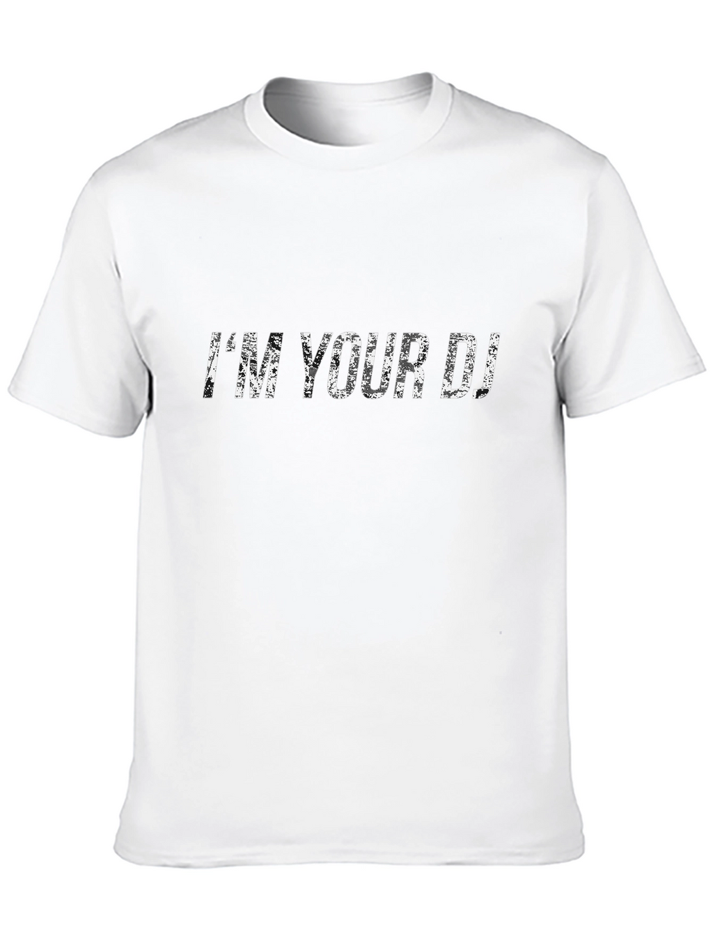 Im Your DJ Black T-Shirt - Music Lover Apparel