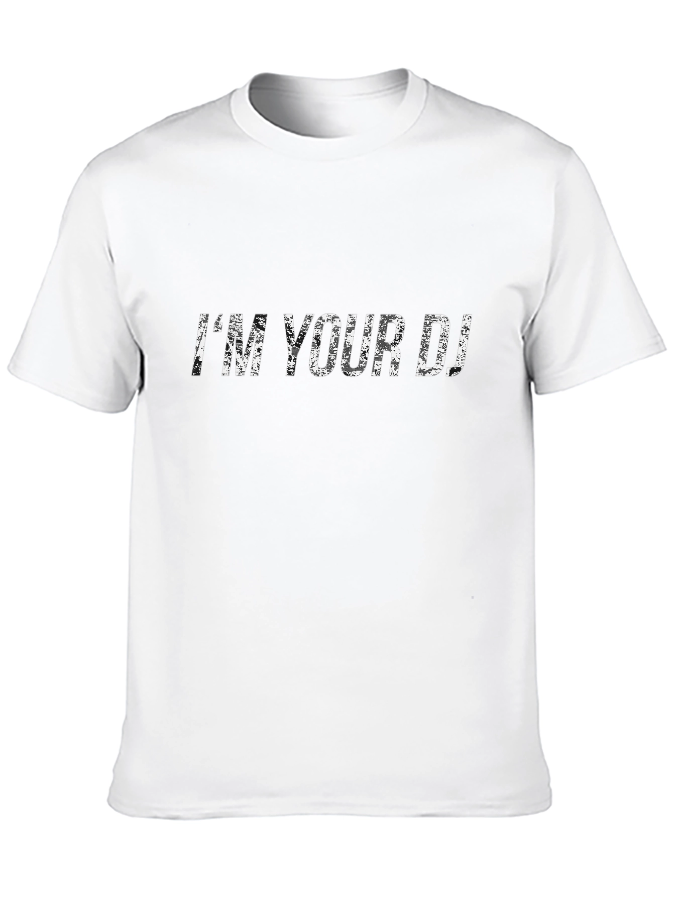 Im Your DJ Black T-Shirt - Music Lover Apparel
