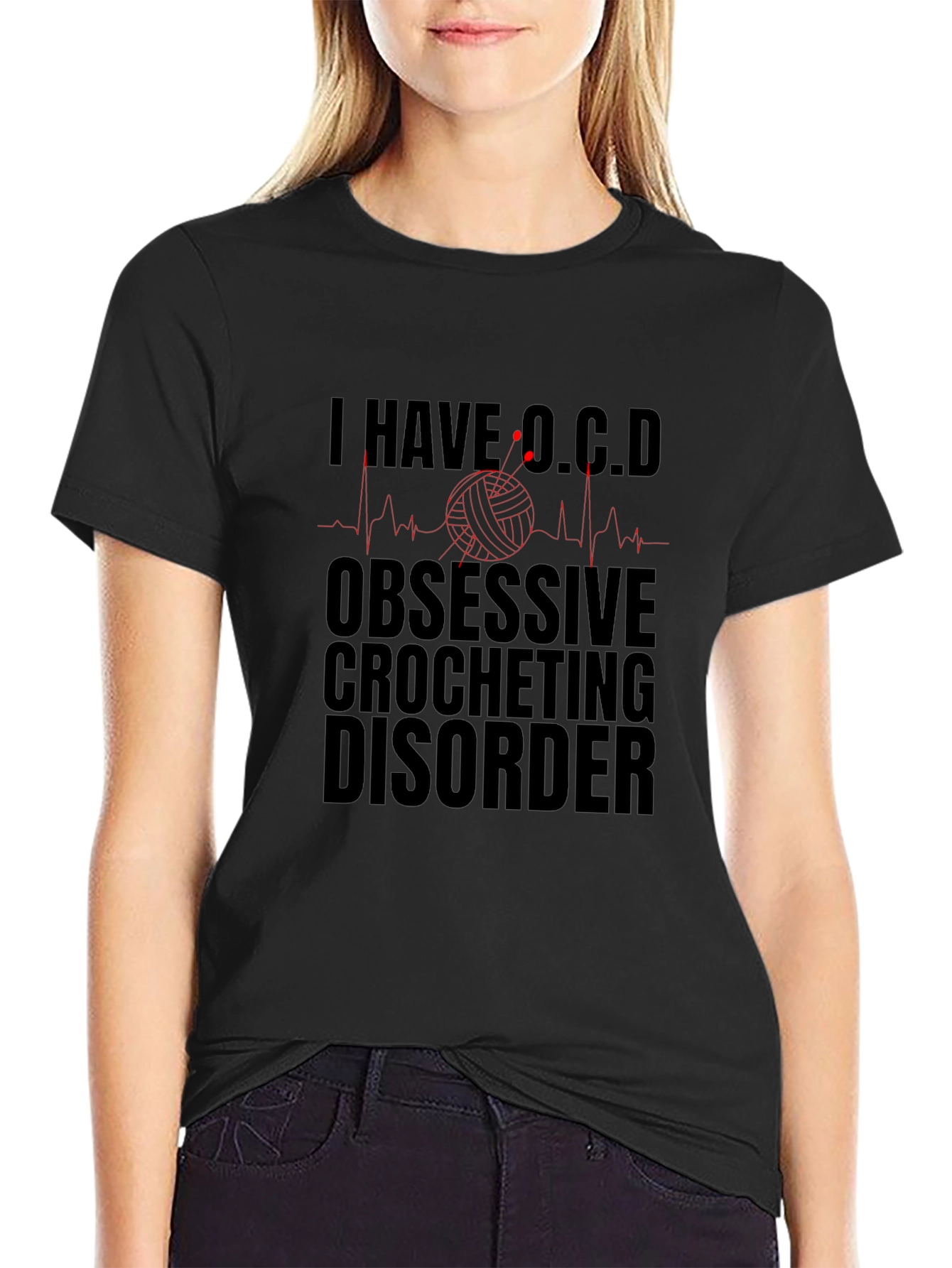 I Have OCD Obsessive Crocheting Disorder T-Shirt