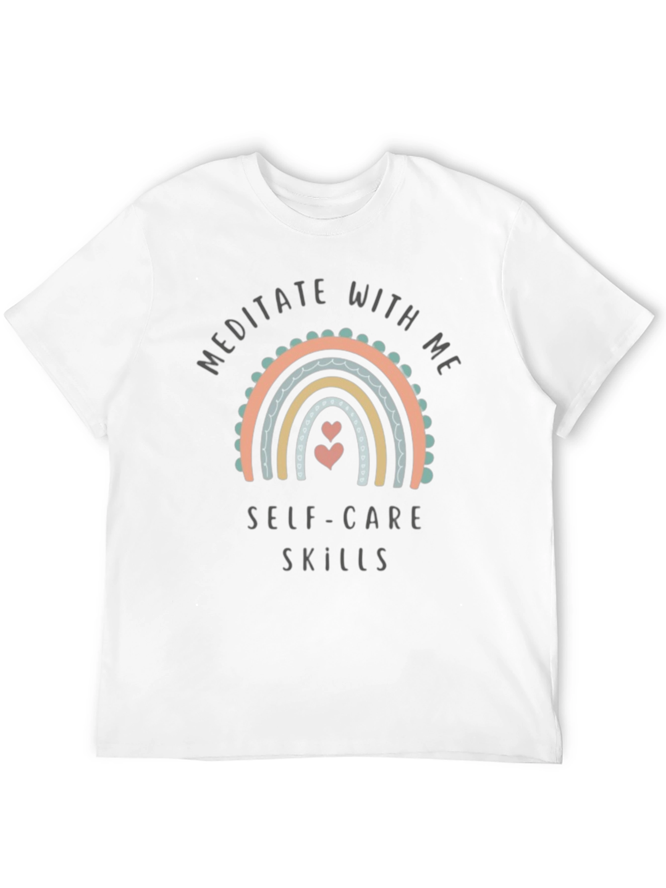 Meditate With Me Self Care Skills Graphic Tee