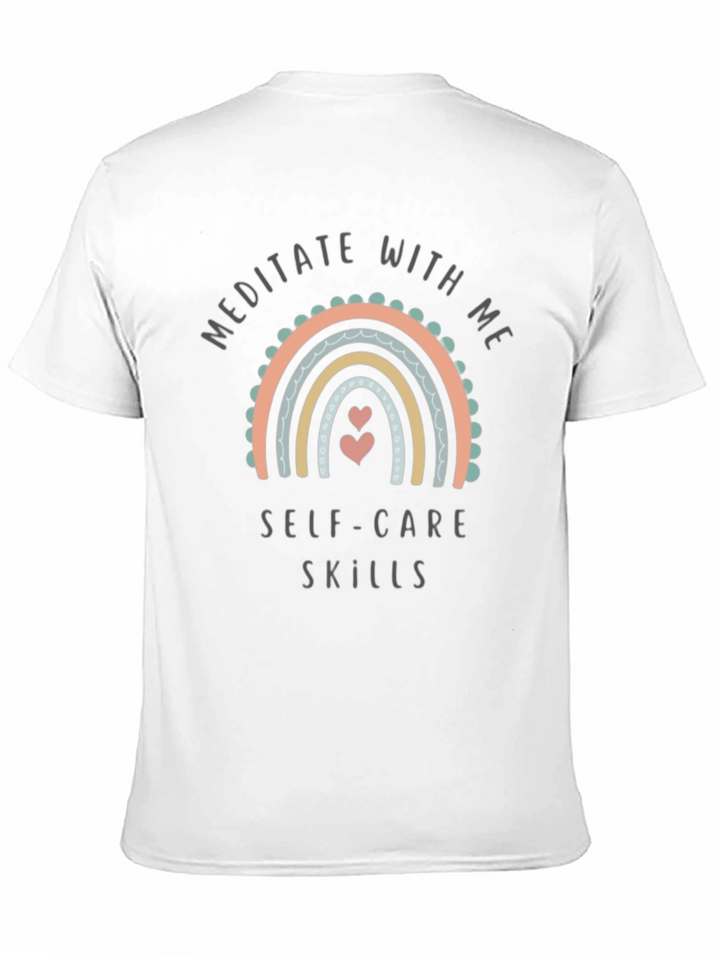 Meditate With Me Self Care Skills Graphic Tee