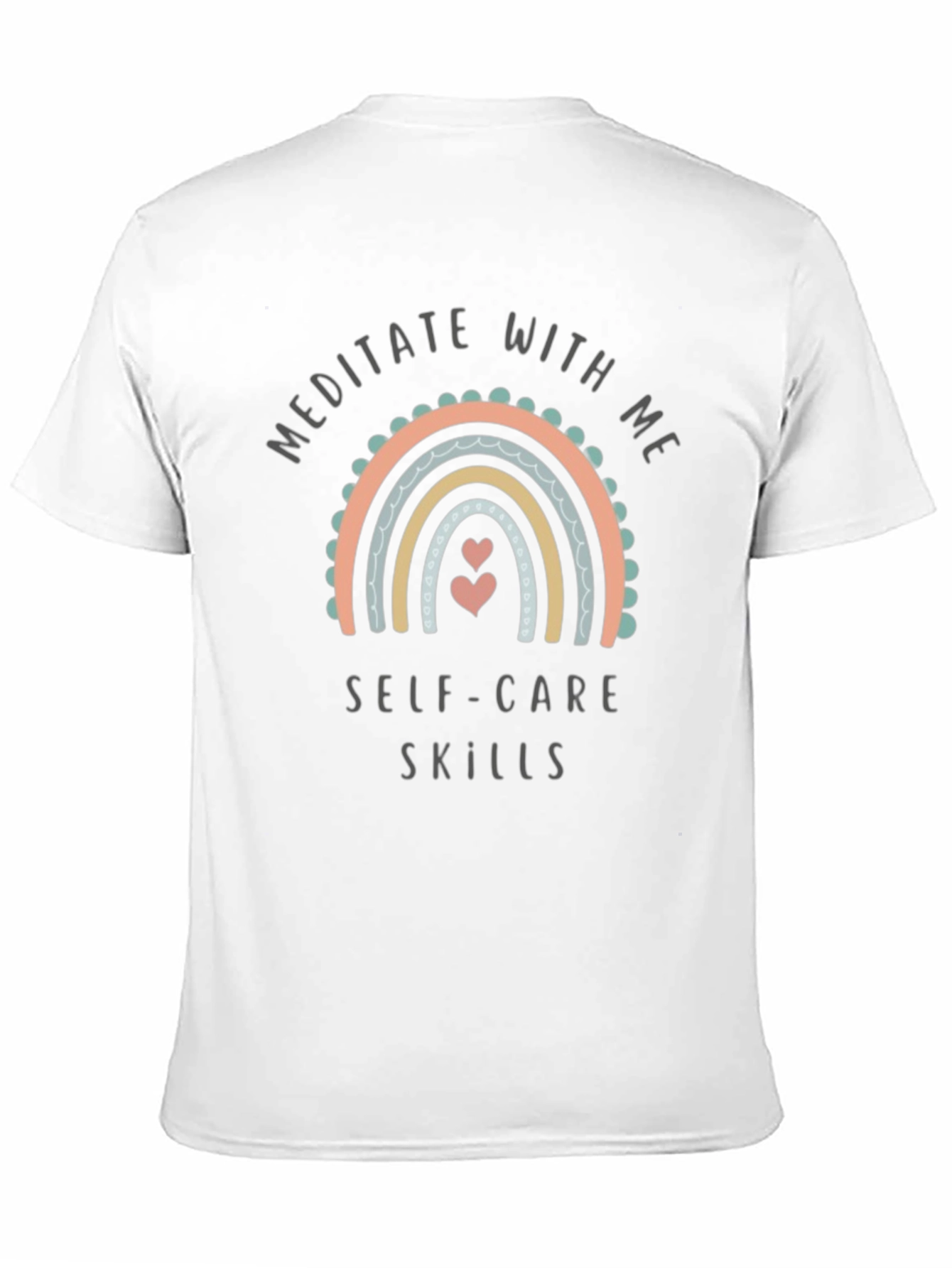 Meditate With Me Self Care Skills Graphic Tee