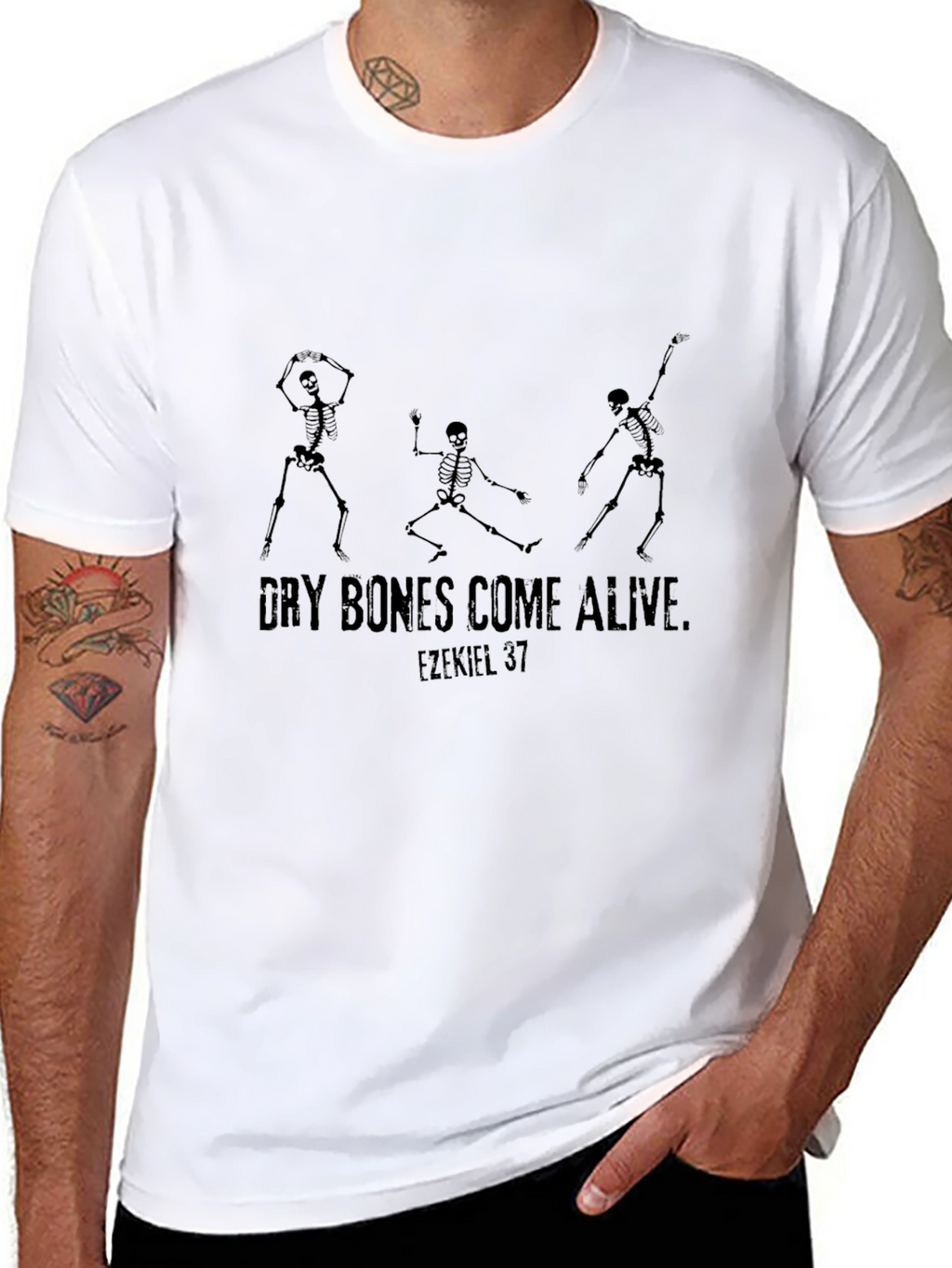 Dry Bones Come Alive T-Shirt - Ezekiel 37 Tee