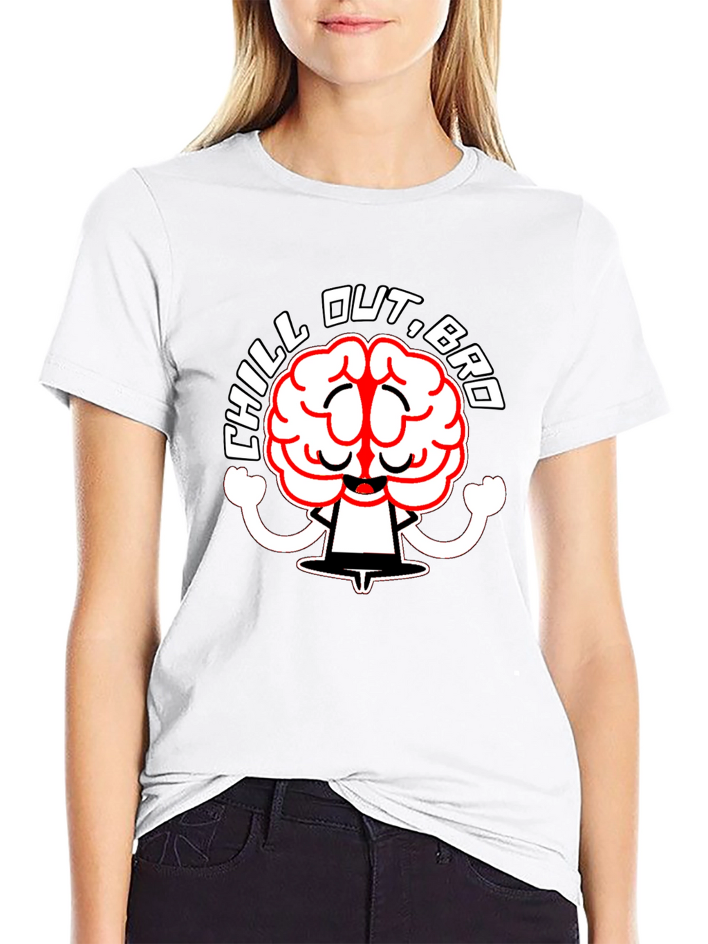 Chill Out Bro Graphic T-Shirt
