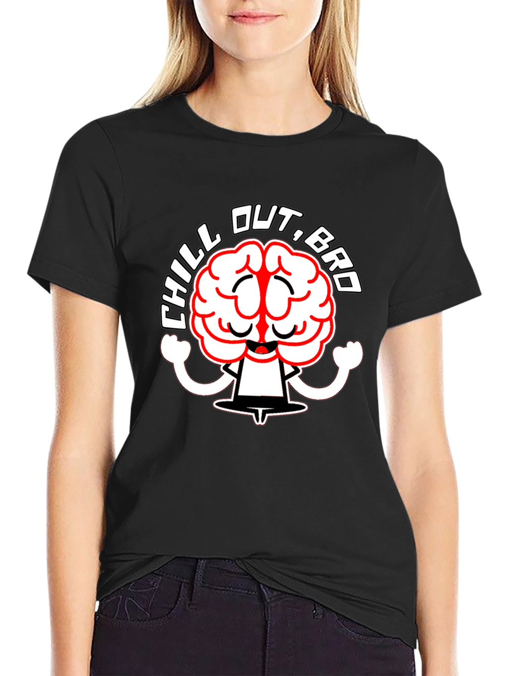 Chill Out Bro Graphic T-Shirt