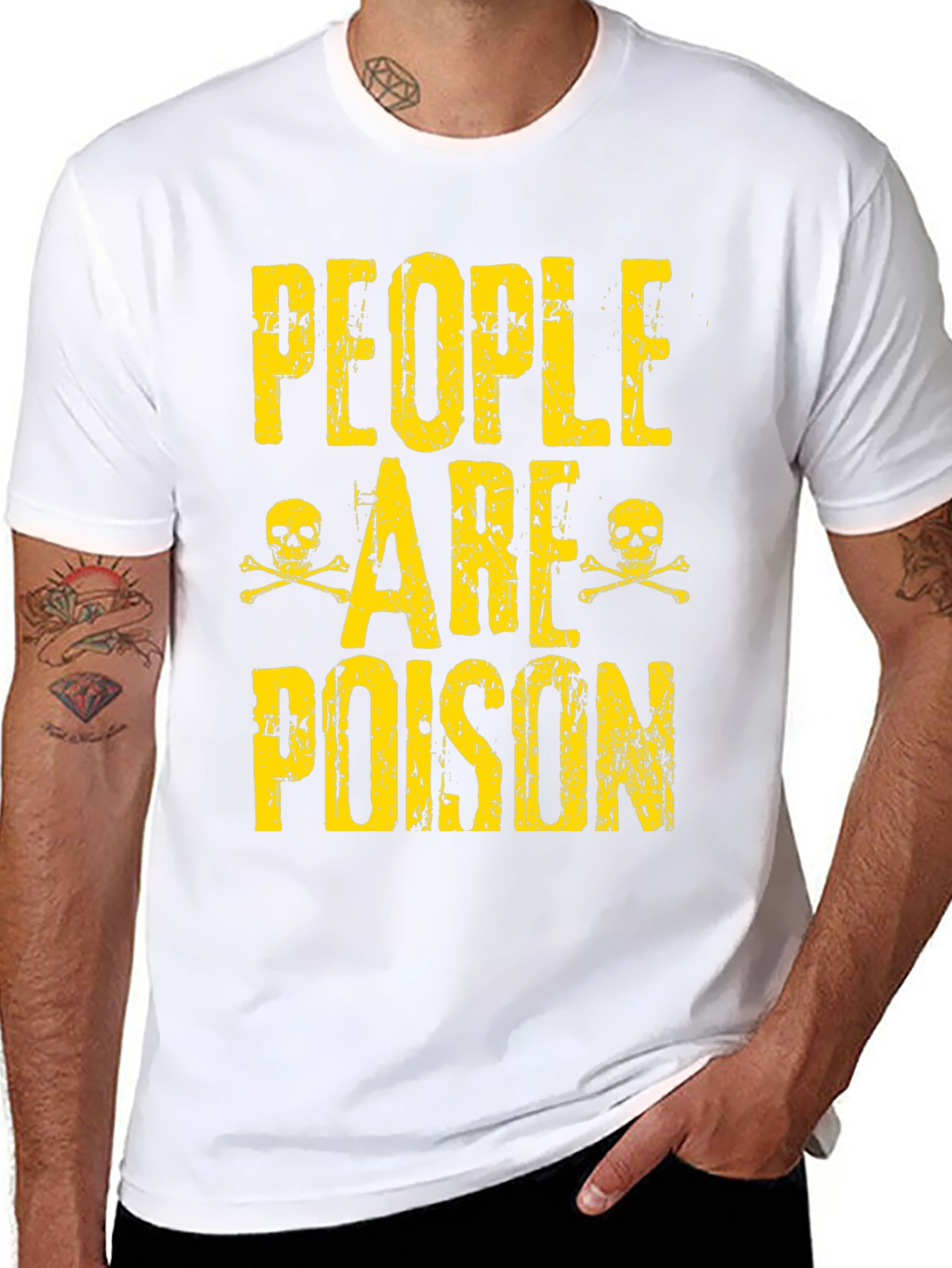 People are Poison Graphic T-Shirt