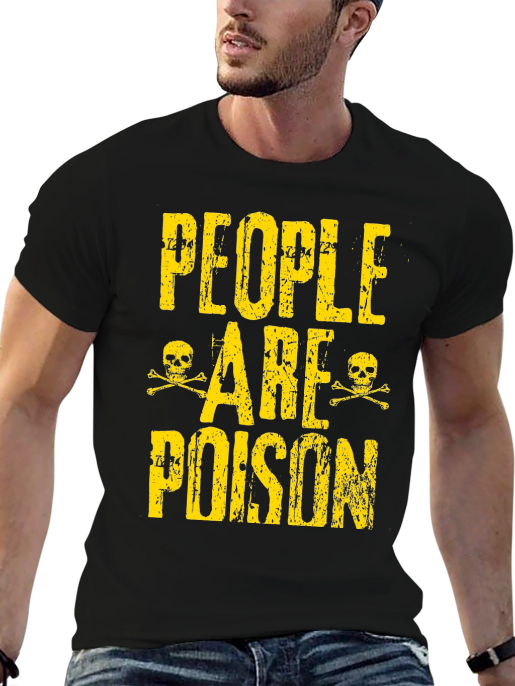 People are Poison Graphic T-Shirt
