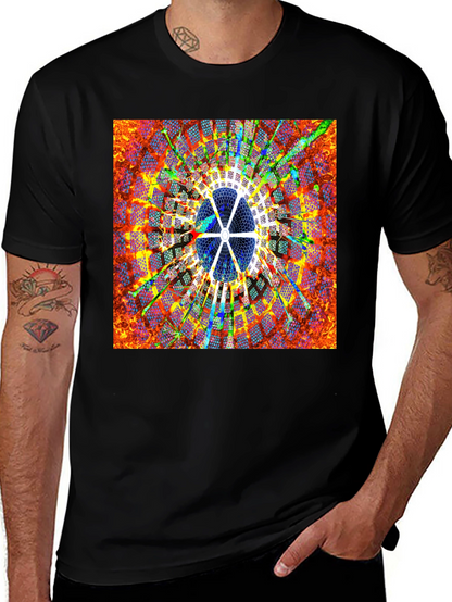 Abstract Art Graphic Print T-Shirt