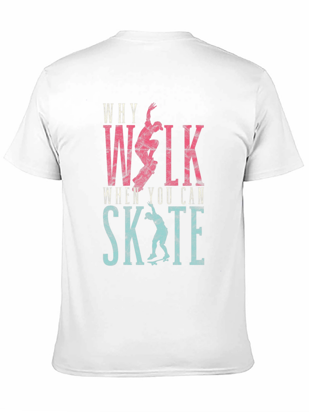 Why Walk? Skate T-shirt - Black