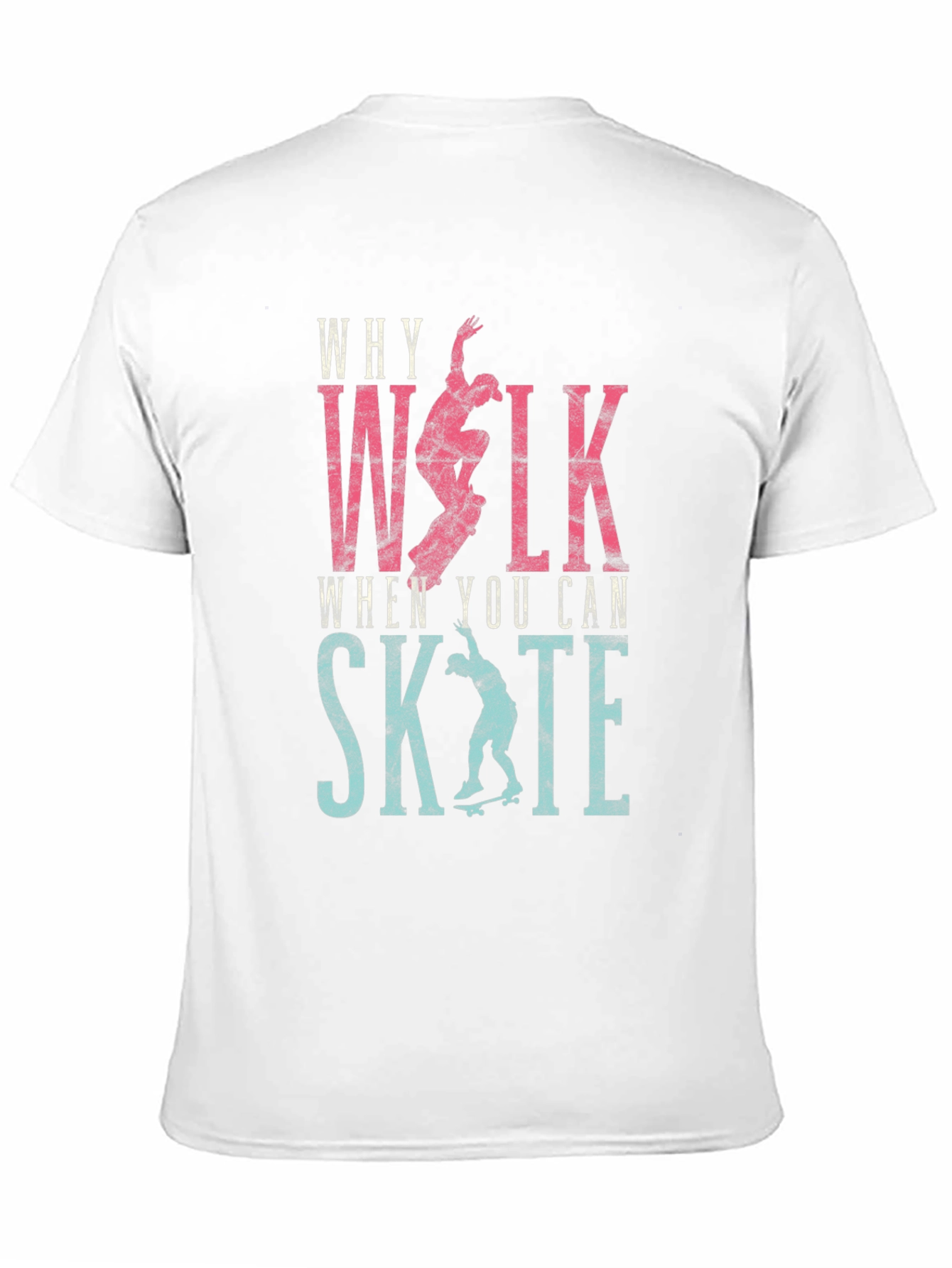 Why Walk? Skate T-shirt - Black