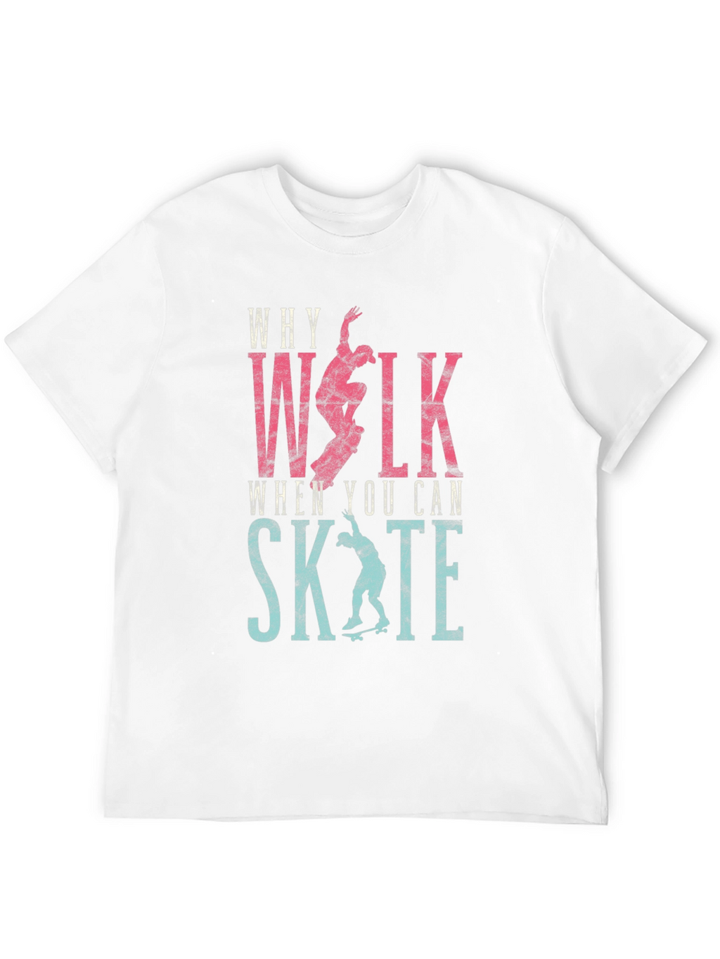 Why Walk? Skate T-shirt - Black