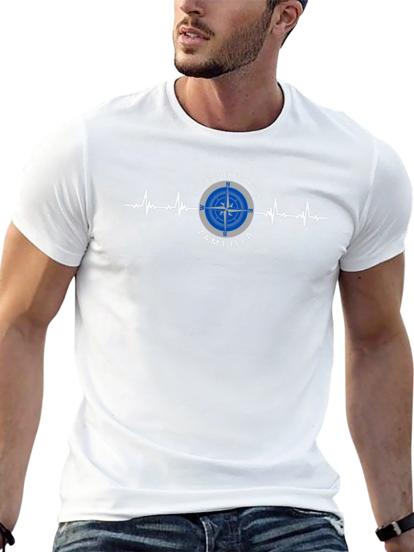 Pulse of Exploration ZAMTILLA Black T-Shirt