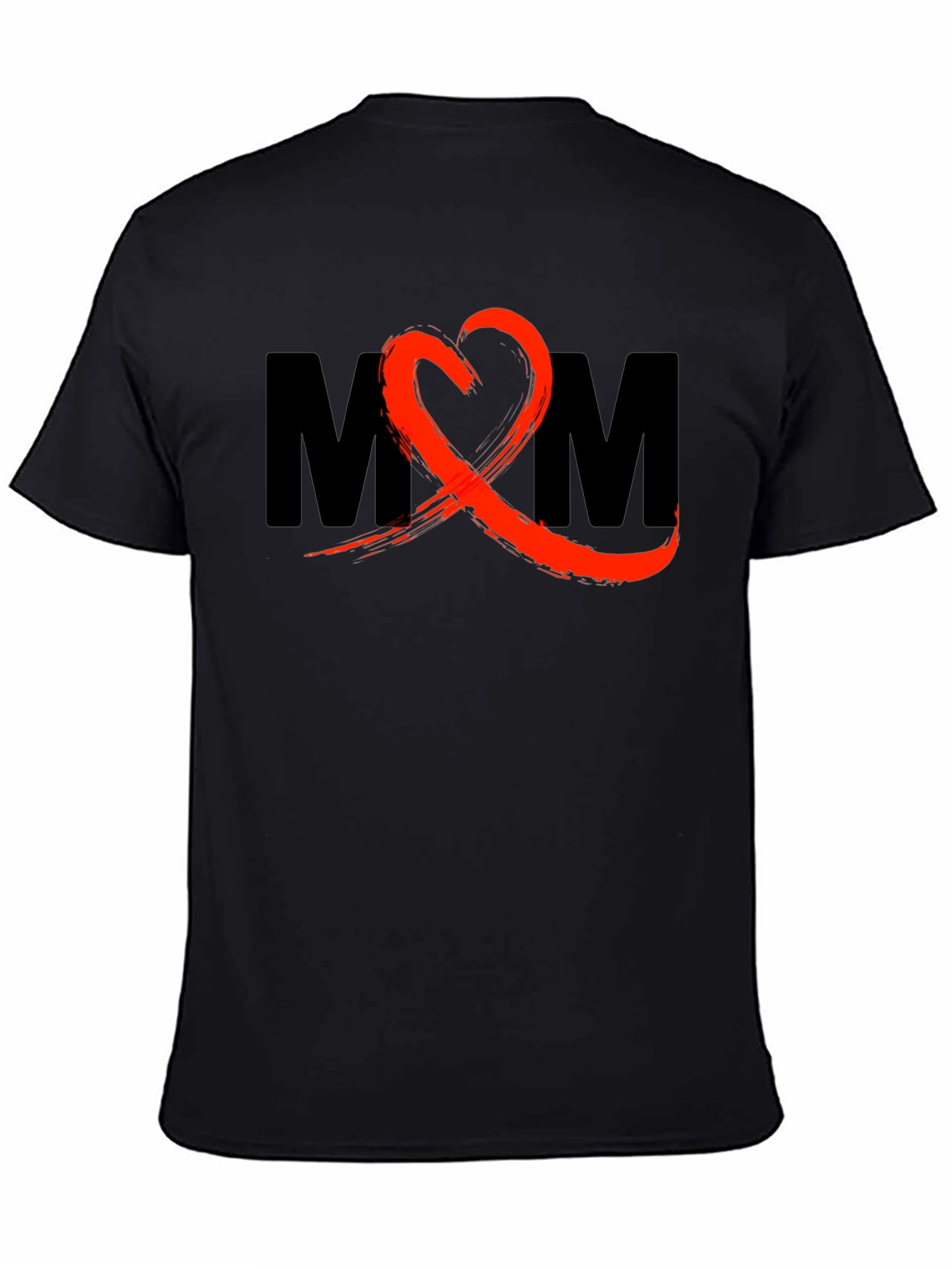 Stylish MOM Graphic T-Shirt - Black