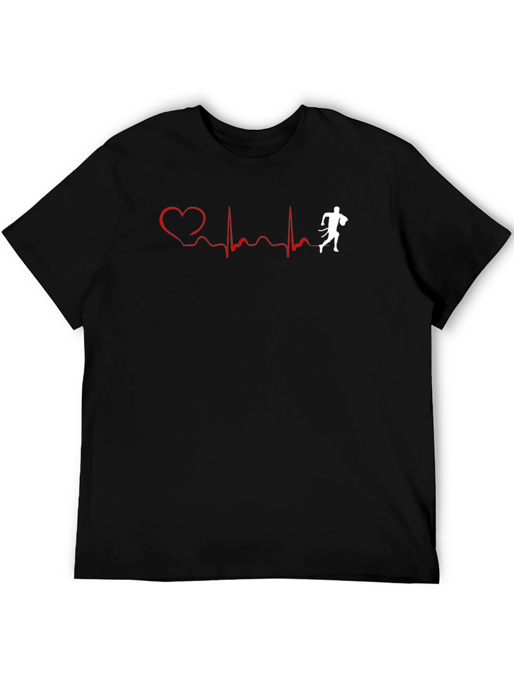 Running Heartbeat Tee - Run With Passion!