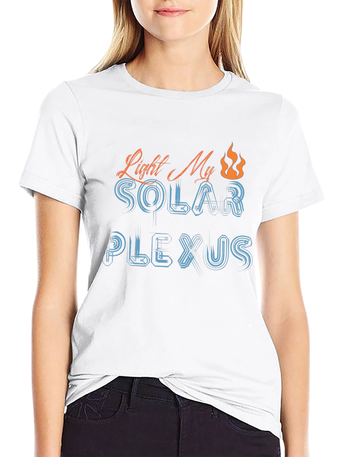Light My Solar Plexus Graphic Tee