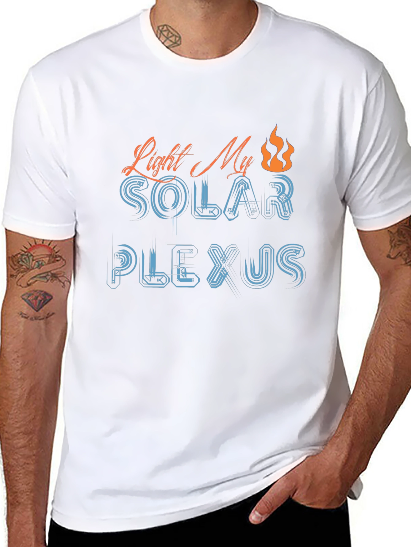 Light My Solar Plexus Graphic Tee