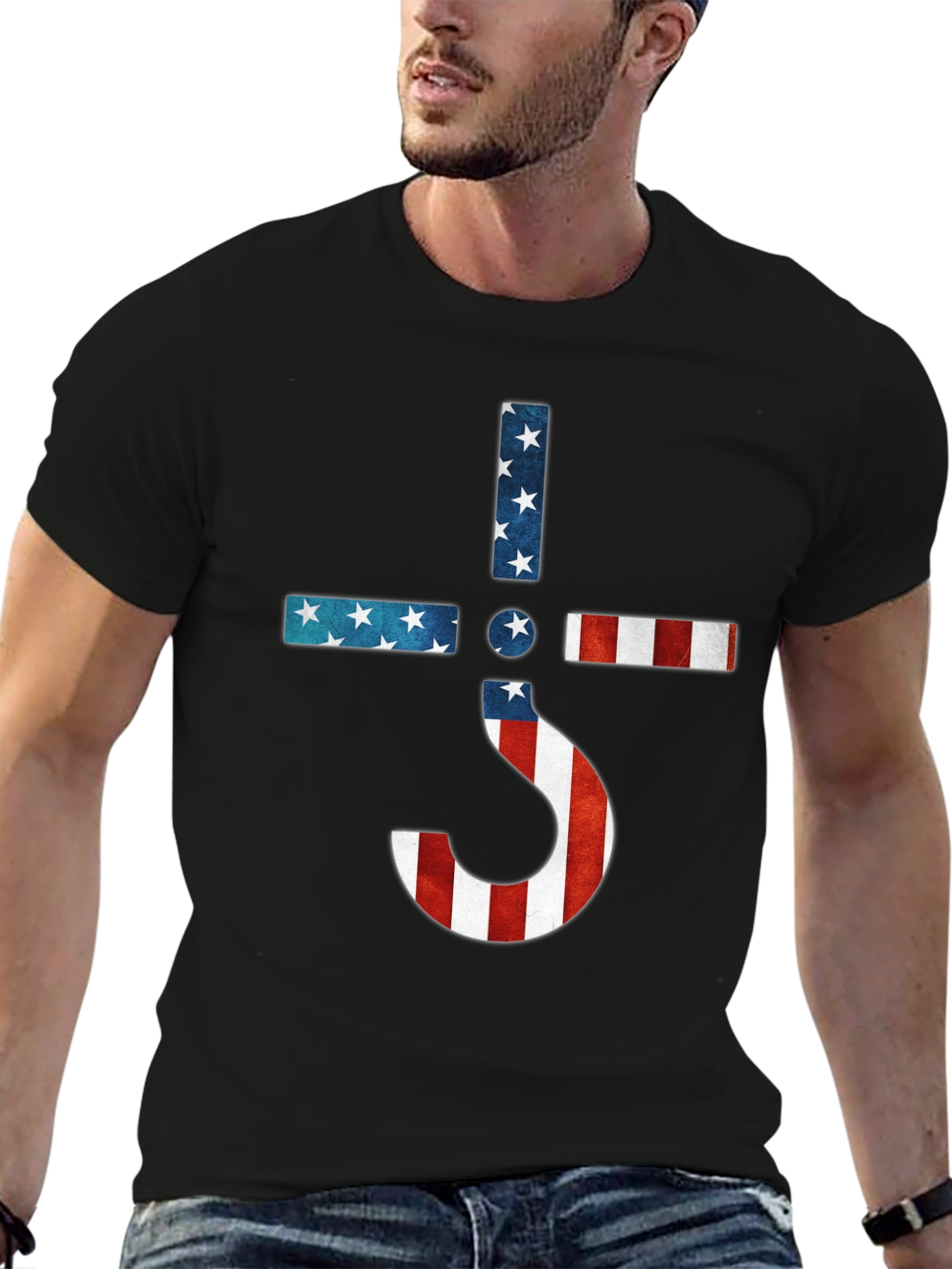 Ghost Band American Flag T-Shirt