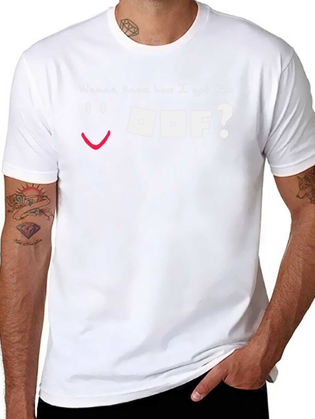 Wanna Know How I Got This OOF? Black Tee