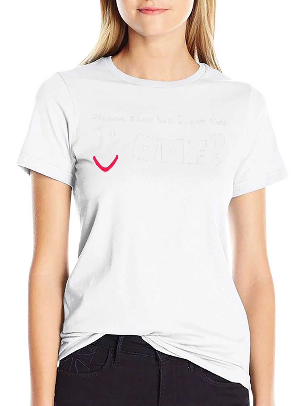 Wanna Know How I Got This OOF? Black Tee